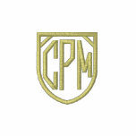 Monogram Initials Embroidered Polo Shirt embroidered shirts