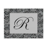 Monogram Letter R Post Card