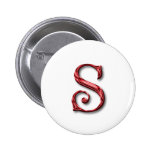 Monogram Letter S buttons