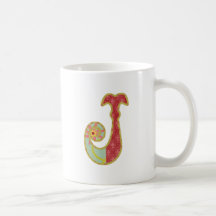 monogram mug