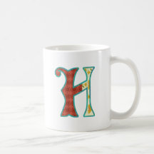 monogram mug