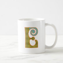 monogram mug