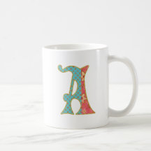 monogram mug