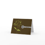 Monogram Note card