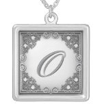 Monogram "O" Necklace