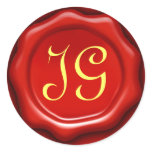 Monogram Seal Sticker