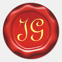 Monogram Seal Sticker