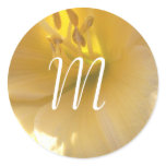 Monogram Wedding Sticker stickers