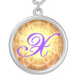 Monogram X Pendant