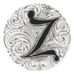 Monogram 'Z' in Grey - Sticker