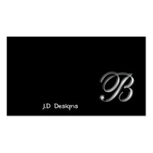 MonogramB business Cards