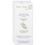 Monogramed Dinner Party Invitation