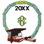 Monogramed Graduation embroidered shirts