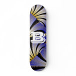 Monogrammed Comet Covergence Skateboard Deck