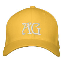 MONOGRAMMED HATS EMBROIDERED HAT
