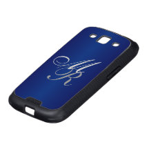 Monogrammed Navy Blue