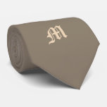 Monogrammed Tie