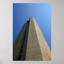 Monolith in Blue Posters
