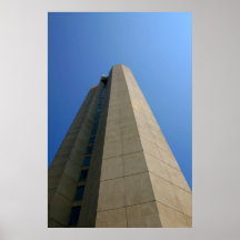 Monolith in Blue Posters