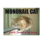 monorailcat postcard