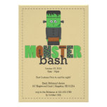 Monster Bash Halloween Party Invitation