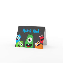 Monster Bash Thank You Notes
