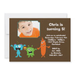 Monster Birthday Party Invitation