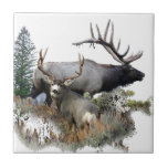 Monster bull trophy buck tile