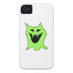 Monster Cartoon. Green and Black. Case-mate Iphone 4 Case
