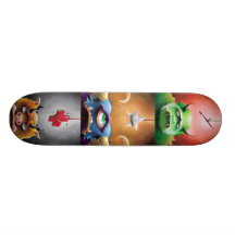 Monster Crew Skate Board
