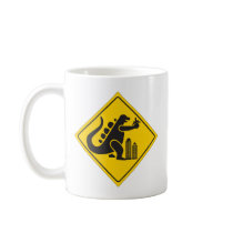 Monster Crossing Coffee Mugs