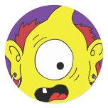 MONSTER face #2 stickers