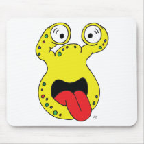 MONSTER face #3 Mousepads