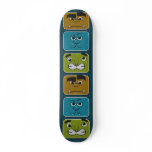 Monster Faces Skateboard deck