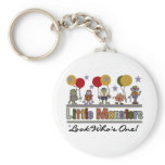 Monster First Birthday T shirts and Gifts keychains