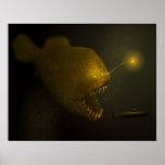 Monster Fish Poster posters