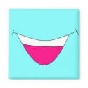 MONSTER FRIDGE Smiley Mouth magnet