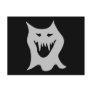Monster Ghost Cartoon in Grey. Post Cards