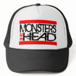 MONSTER IN MY HEAD hats