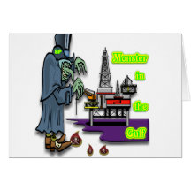 Monster in the Gulf Cards
