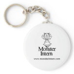 Monster Intern Key Protector keychains