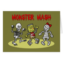 Monster Mash card