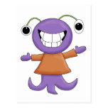 Monster Mash · Purple Monster Post Card