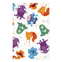 Monster Mash Stationery Paper