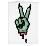 Monster Peace Sign cards