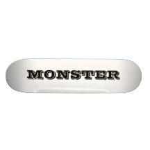 MONSTER SKATE BOARD DECK