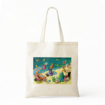 Monster Summer Time on the Beach bags