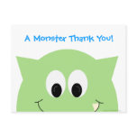 Monster Thank You Postcard