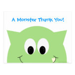 Monster Thank You Postcard