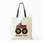 Monster Truck Canvas Bag